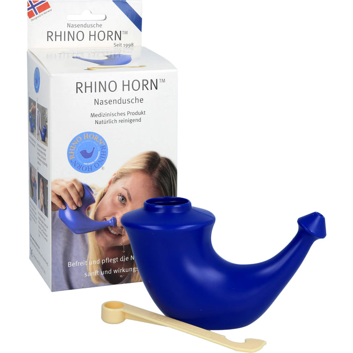 Rhino Horn Nasendusche (Blau), 1 St