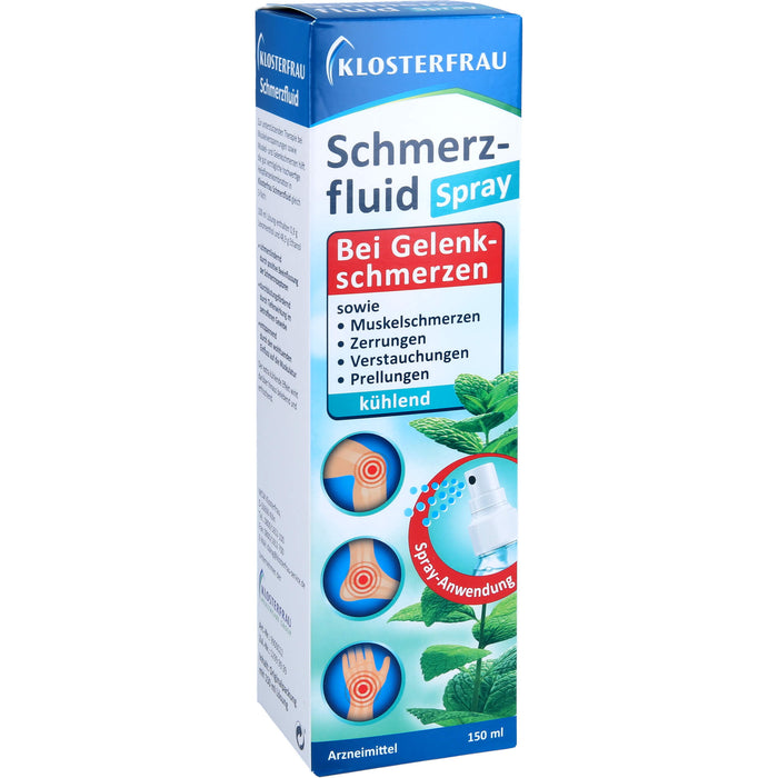 KLOSTERFRAU Schmerzfluid kühlend bei Gelenkschmerzen, 150 ml Solution