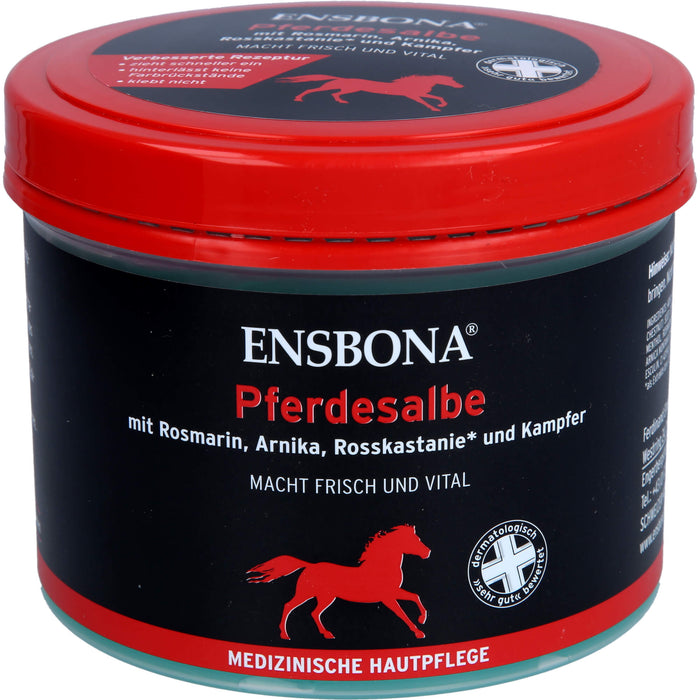 ENSBONA Pferdesalbe classic erfrischt Gelenke und Muskulatur, 500 ml Salbe