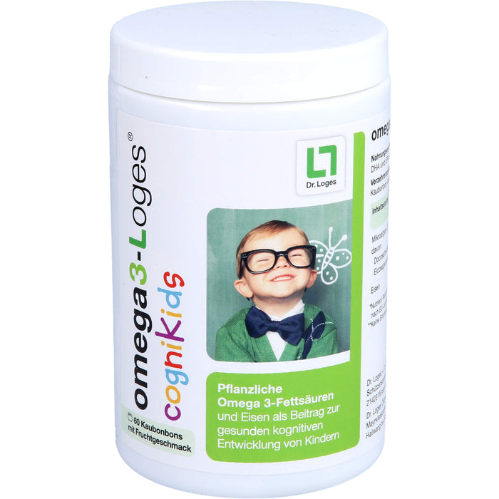 Omega3-Loges cogniKids pflanzlich, 60 St KDA