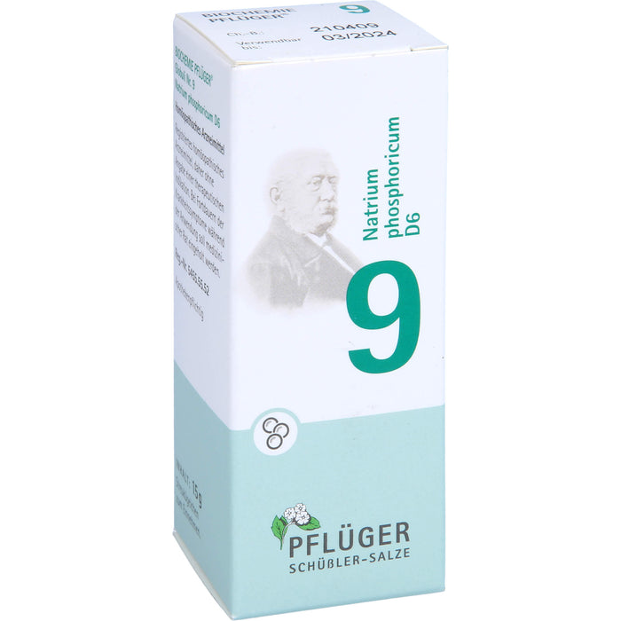 Biochemie Nr.9 Natrium phosphoricum D6 Pflüger Globuli, 15 g GLO