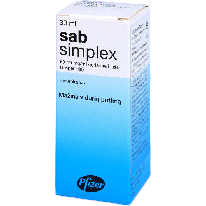 Sab Simplex Suspension bei Blähungen, 30 ml Lösung