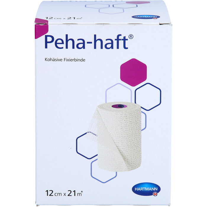 Peha-haft Fixierbinde latexfrei 12cm x 21m, 1 St BIN