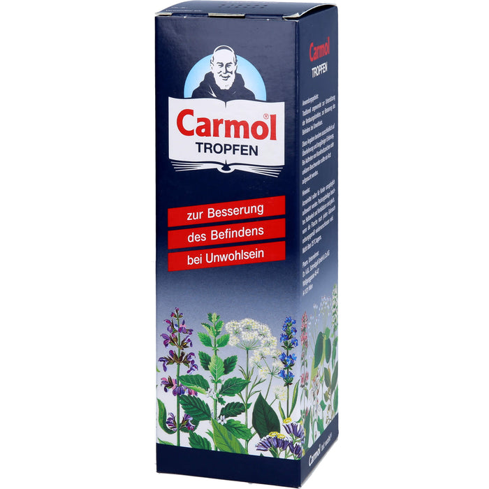 Carmol Tropfen zur Besserung des Befindens bei Unwohlsein, 160 ml Solution