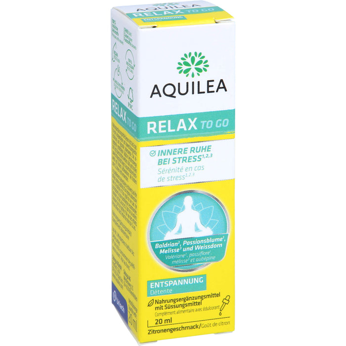 Aquilea Relax To Go, 20 ml TRO