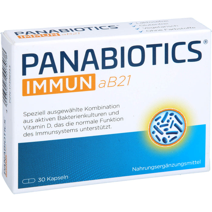 PANABIOTICS IMMUN aB21 Kapseln zur Unterstützung des Immunsystems, 30 St. Kapseln