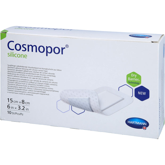 Cosmopor silicone 15x8cm P10, 10 St VER