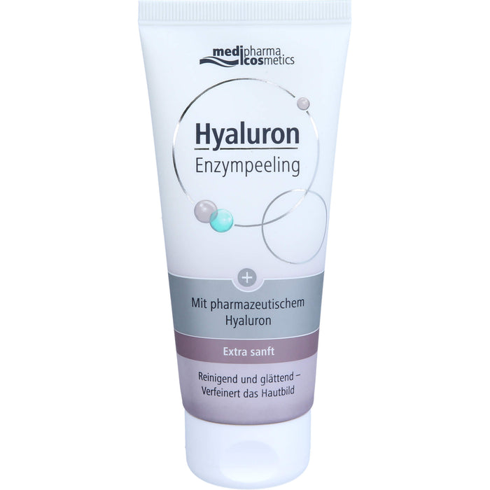 medipharma cosmetics Hyaluron Enzympeeling reinigend und glättend, 100 ml Crème