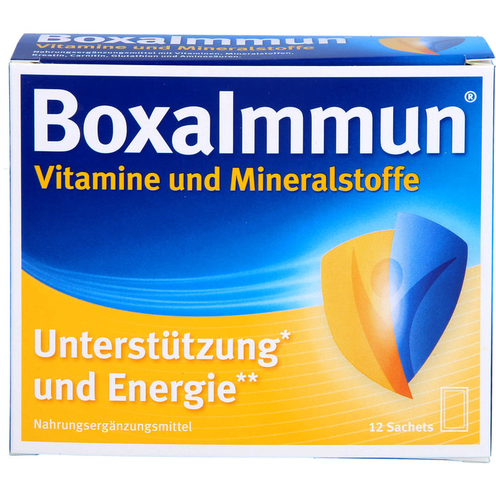 BoxaImmun Vitamine und Mineralstoffe Beutel, 12 St. Beutel