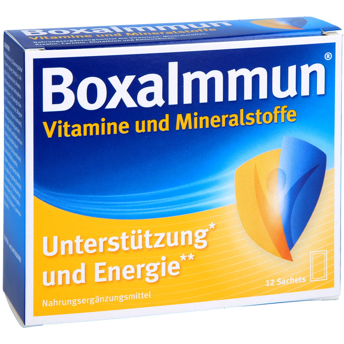 BoxaImmun Vitamine und Mineralstoffe Beutel, 12 pcs. Sachets