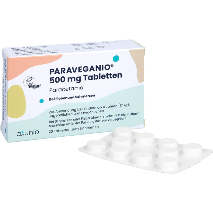 Paraveganio 500 mg Tabletten, 20 St TAB