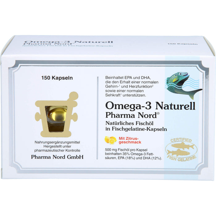 Omega-3 Naturell, 150 St KAP