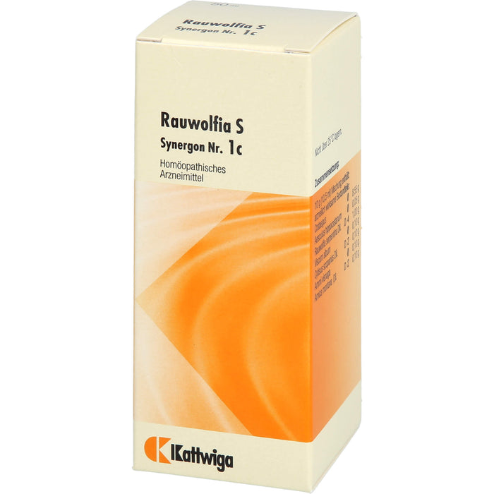 Synergon Komplex 1c Rauwolfia S Tropf., 50 ml TRO