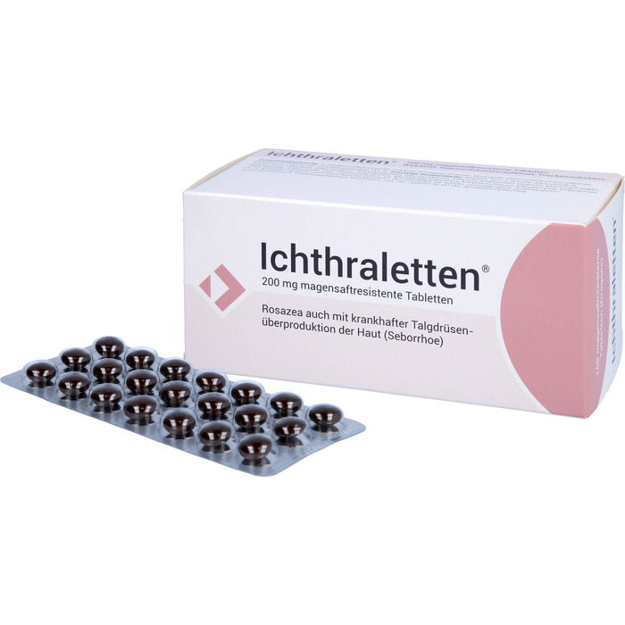 Ichthraletten 200 mg magensaftresistente Tabletten, 168 St TMR