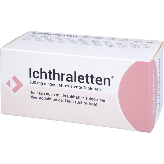 Ichthraletten 200 mg magensaftresistente Tabletten, 168 St TMR