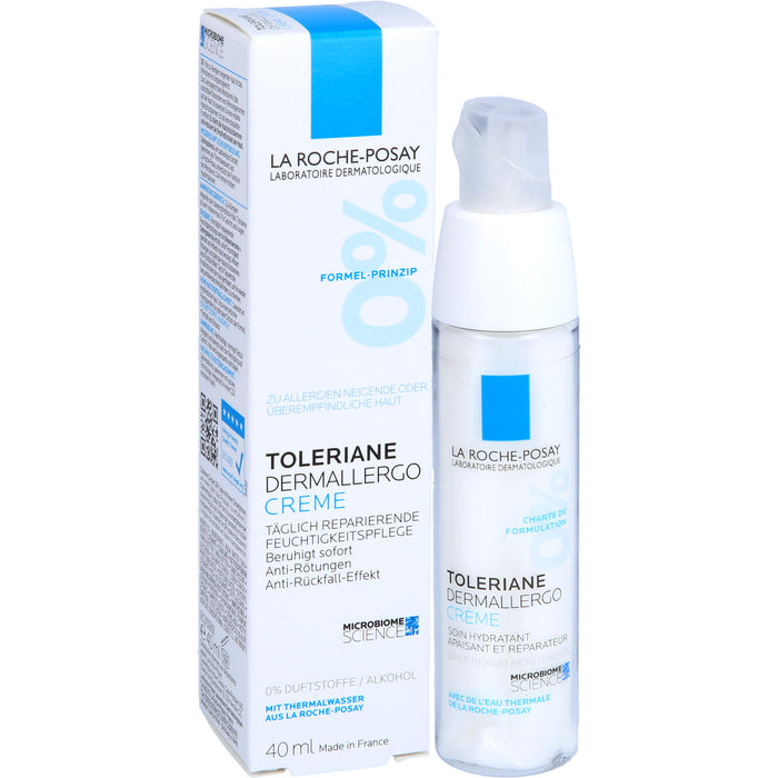 LA ROCHE-POSAY Toleriane Dermallergo reparierende Creme, 40 ml Crème