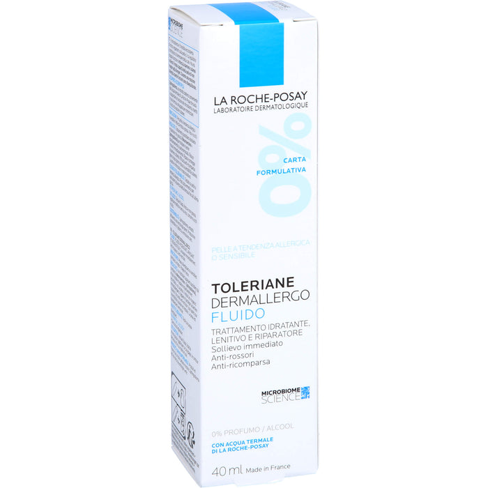 LA ROCHE-POSAY Toleraine Dermallergo Fluid täglich reparierendes Feuchtigkeitsfluid, 40 ml Cream