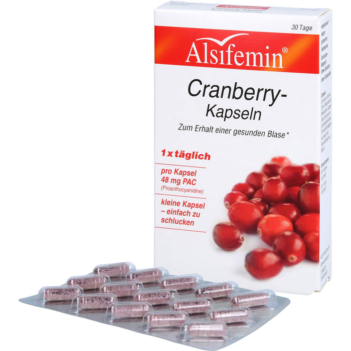 Cranberry 48 mg PAC Alsifemin, 30 St KAP