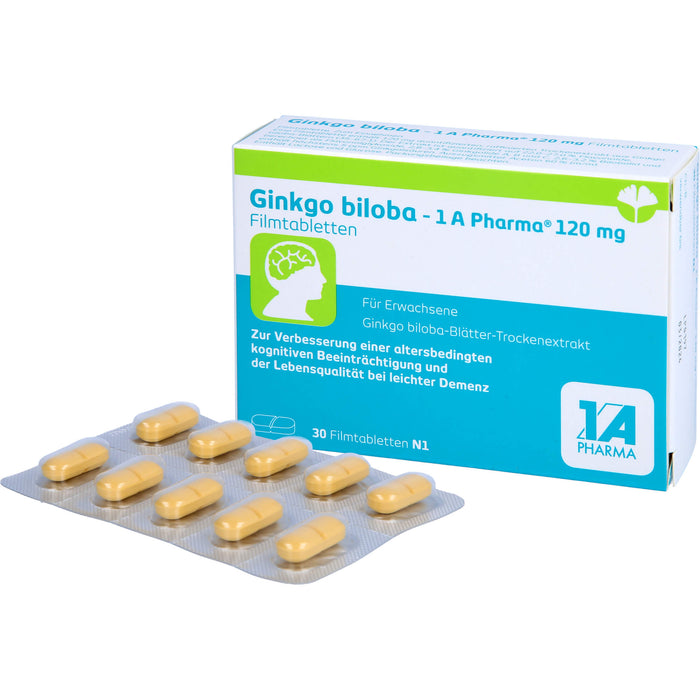 Ginkgo Biloba 1a Pharma120, 30 St FTA