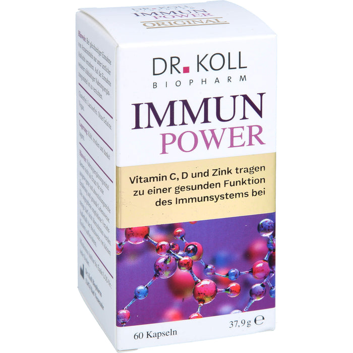 Immun Power Dr.Koll Vitamin C Vitamin D Zink, 60 St KAP