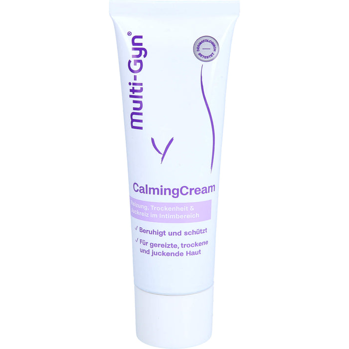 Multi-Gyn CalmingCream bei Reizung, Trockenheit und Juckreiz im Intimbereich, 50 g Cream