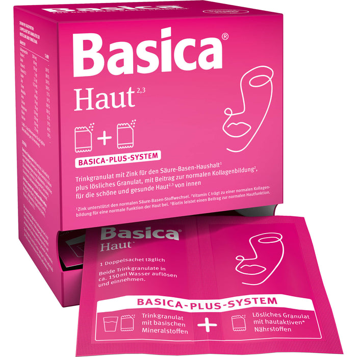 Basica für gesunde und frische Haut Trinkgranulat für 30 Tage, 30 pc Sachets