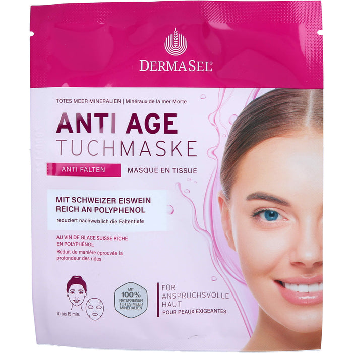 DermaSel Anti Age Tuchmaske, 1 St XGM