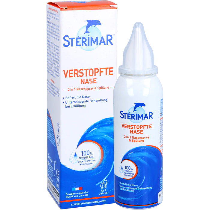 Sterimar Nasenspray Verstopfte Nase, 100 ml NAS