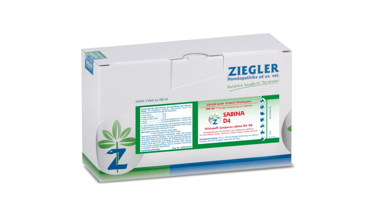 ZIEGLER Sabina D 4 Dilution, 300 ml Lösung