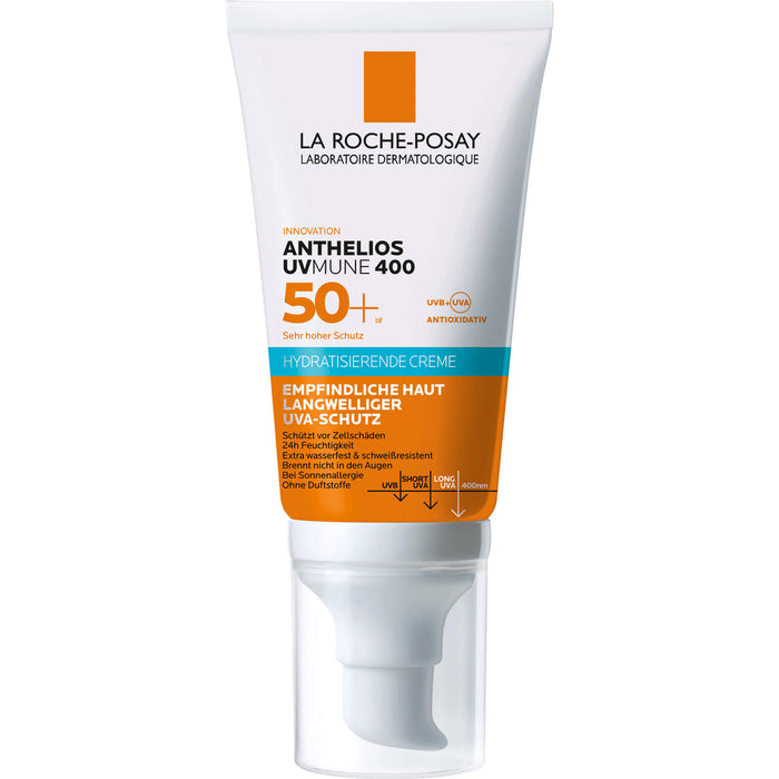 LA ROCHE-POSAY Anthelios Hydratisierende Creme UVMune 400 LSF 50+, 50 ml Creme