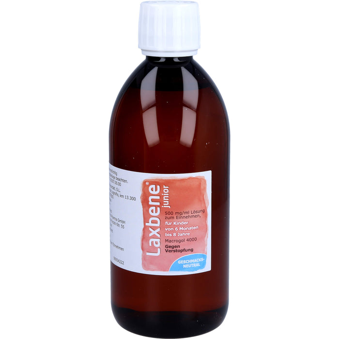 Laxbene junior 500 mg/ml Lösung bei Verstopfung, 500 ml Solution