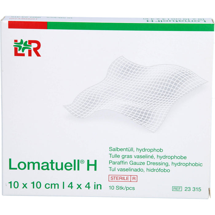 Lomatuell H 10x10cm Steril, 10 St VER