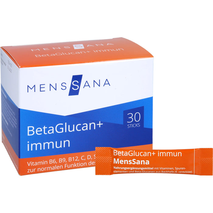 BetaGlucan+ immun MensSana, 30 St PUL