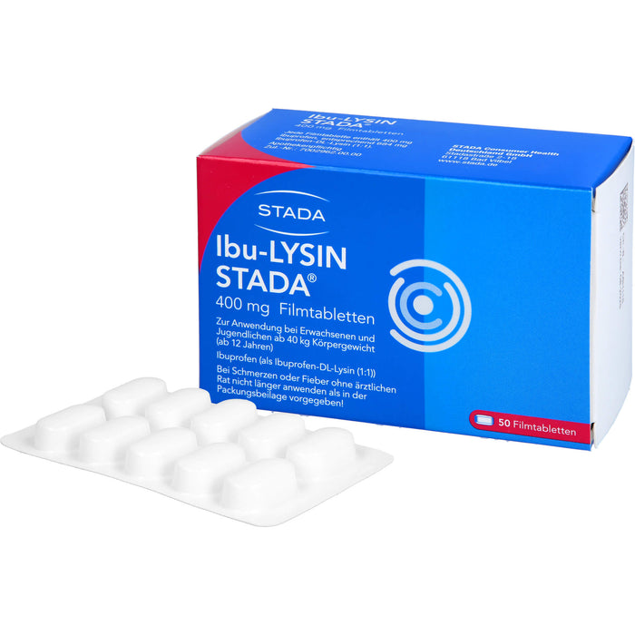 Ibu-LYSIN STADA 400 mg Filmtabletten, 50 St FTA