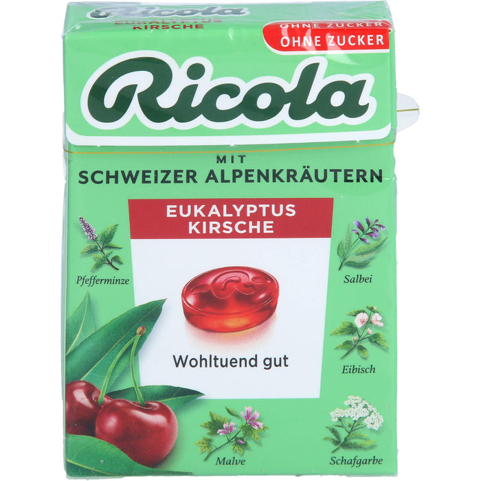 Ricola o.Z. Box Eukalyptus Kirsche, 50 g BON