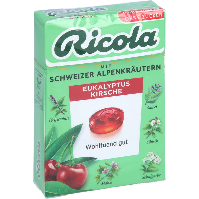 Ricola o.Z. Box Eukalyptus Kirsche, 50 g BON