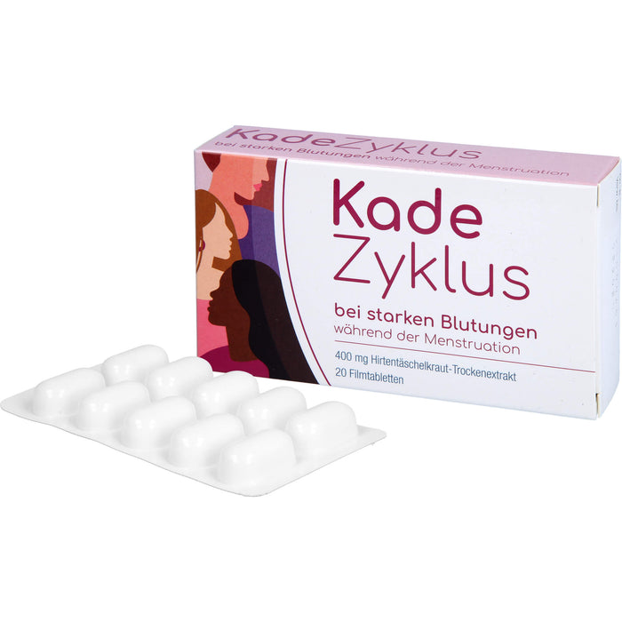 KadeZyklus bei starken Blutungen während der Menstruation 400 mg Filmtabletten, 20 St FTA