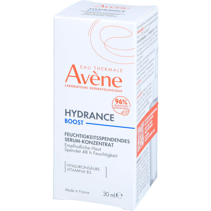 Avène Hydrance BOOST Feuchtigk. Serum-Konzentrat, 30 ml KON