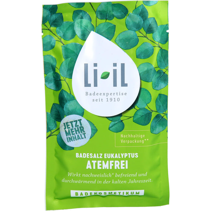 Li-iL Badesalz Eukalyptus Atemfrei, 80 g BAD