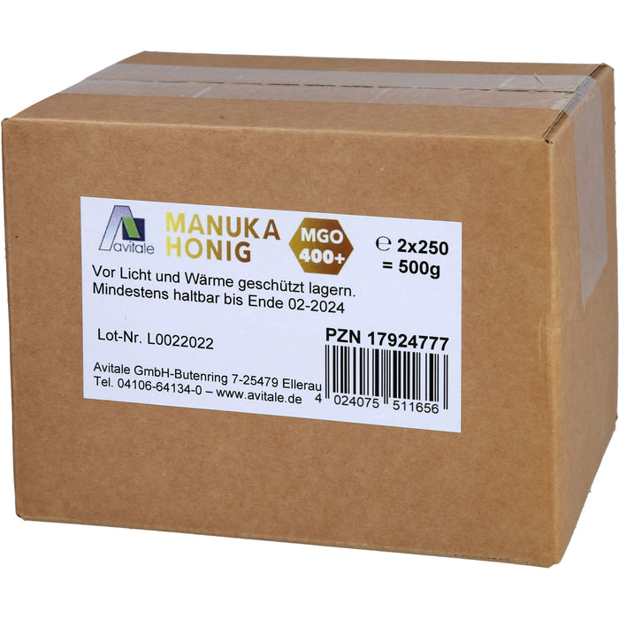 Manuka Honig Mgo 400+, 500 g