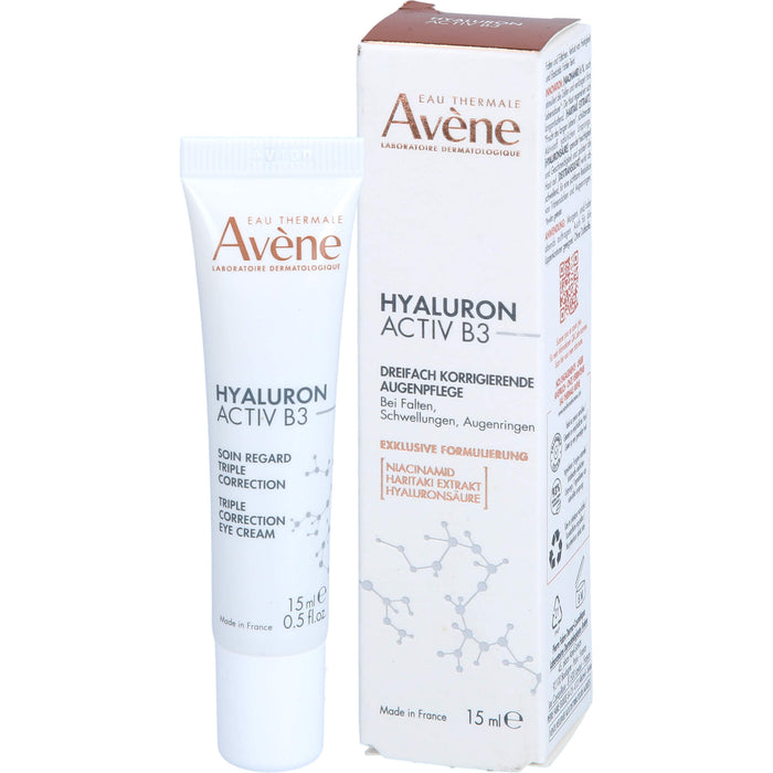 Avène Hyaluron Activ B3 Dreifach korr. Augenpflege, 15 ml CRE