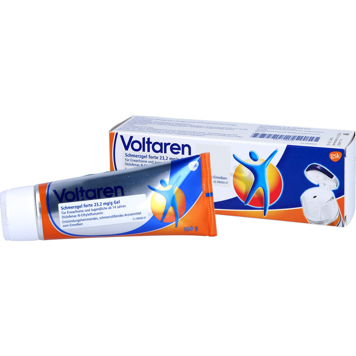 Voltaren Schmerzgel forte 23,2 mg/g Eurim Gel, 100 g Gel