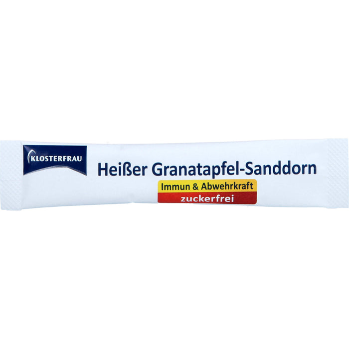 Klosterfrau Heißer Granatapfel Sanddorn zuckerfrei, 10X5 g GRA