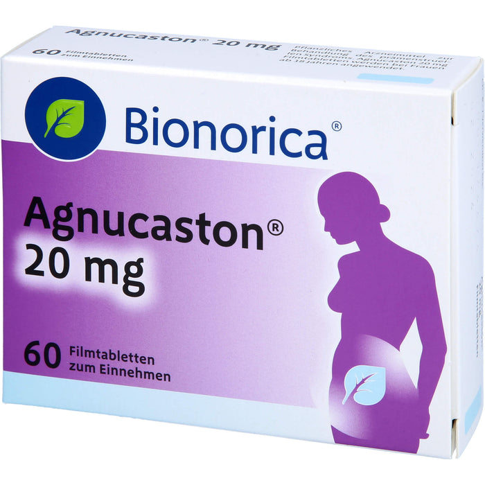 Agnucaston 20 mg Filmtabletten bei Regelbeschwerden, 60 pcs. Tablets