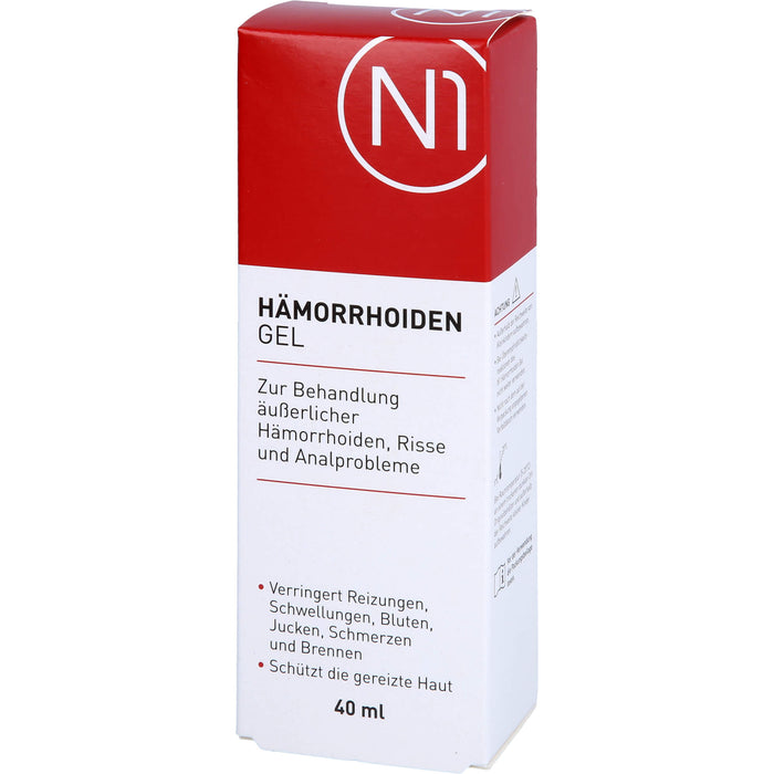 N1 HÄMORRHOIDEN GEL, 40 ml GEL