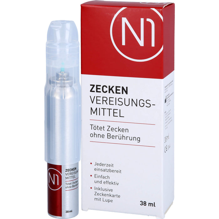 N1 ZECKEN VEREISUNGSMITTEL, 38 ml SPR