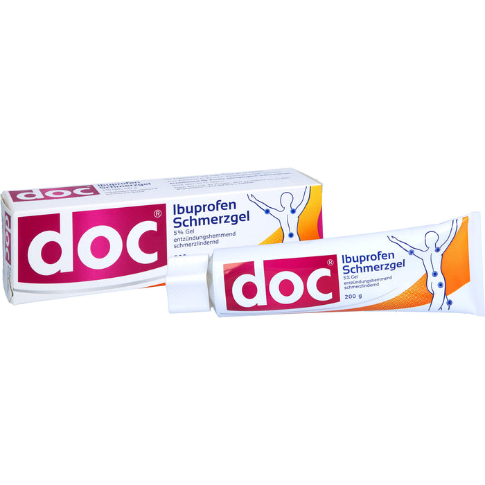 doc Ibuprofen Schmerzgel, 5 % Gel, 200 g GEL