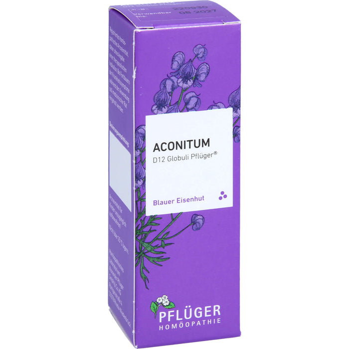 Aconitum D12 Globuli Pflüger Dosierspender, 10 g GLO