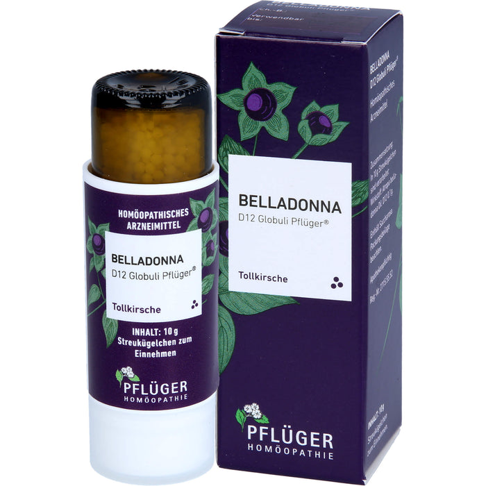 Belladonna D12 Globuli Pflüger Dosierspender, 10 g GLO