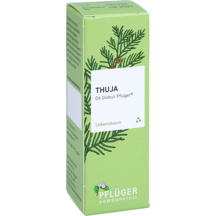 Thuja D6 Globuli Pflüger Dosierspender, 10 g GLO